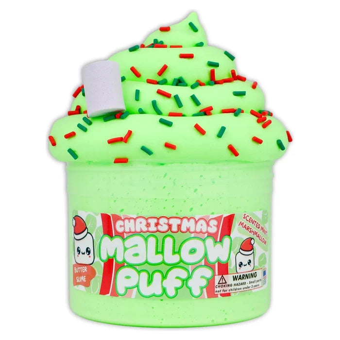 Dope Slimes 8 oz Christmas Mallow Puff Holiday Slime