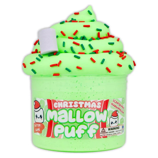 Dope Slimes 8 oz Christmas Mallow Puff Holiday Slime