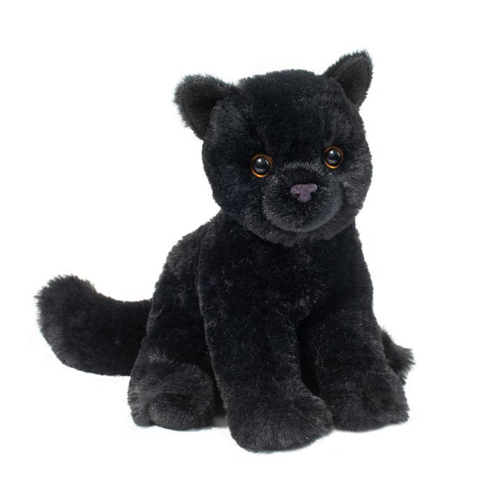 Douglas 7 Inch Corie the Black Cat MINI Soft Plush Toy