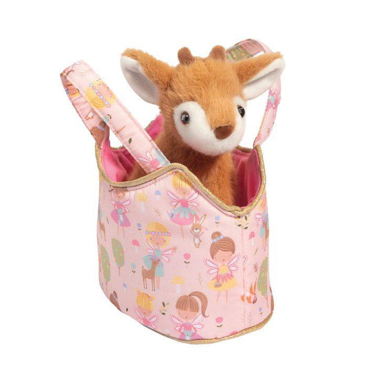 Douglas 7 Inch Fairy Friends Sassy Sak with Fawn Plush Toy