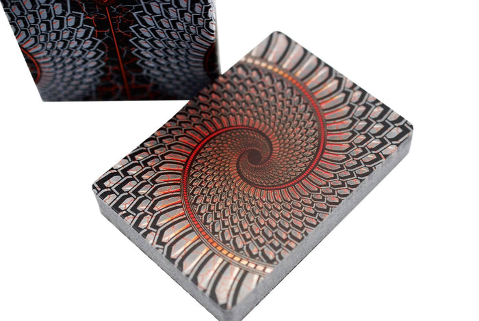 Draconian Brimstone Playing Cards by Midnight Cards
