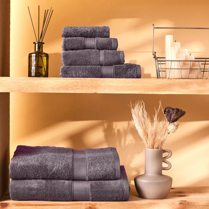 KARACA JOEY ANTHRACITE EGYPTIAN COTTON B