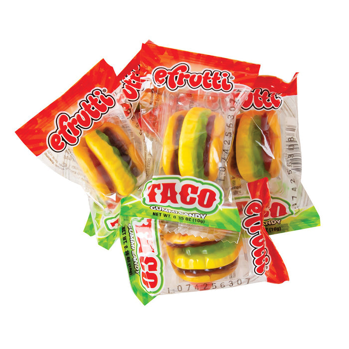E. Frutti Gummi Taco Gummy Candy - 101 Count