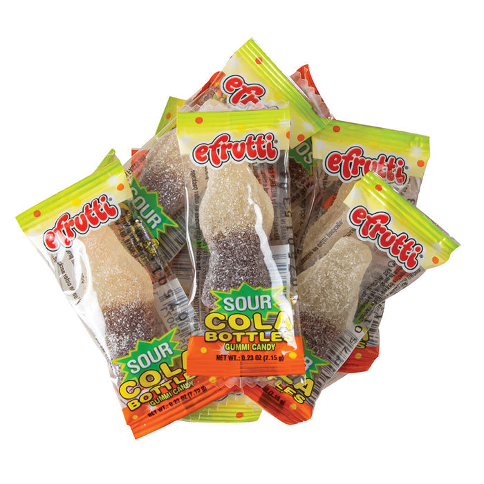 E. Frutti Sour Cola Bottle Gummy Candy - 200 Count