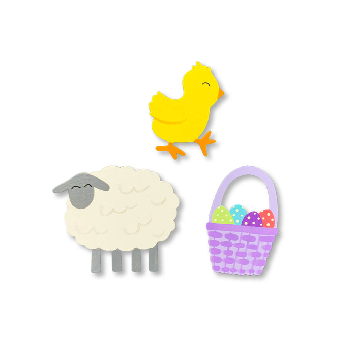 Easter Magnets w/ Lamb S/3