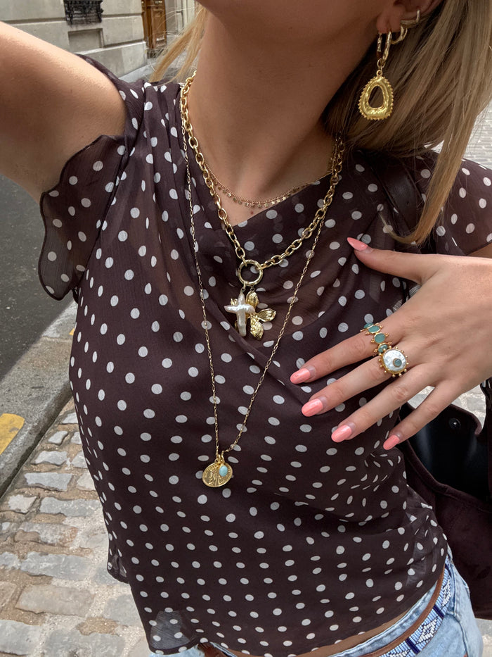 Elena Long Necklace