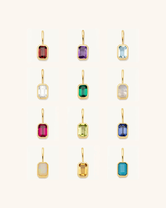 Emerald Cut Pendant