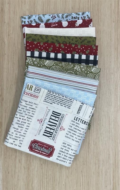Emmitt + Ivy Bundle 1 Fat Quarter Fabric Bundle (10)