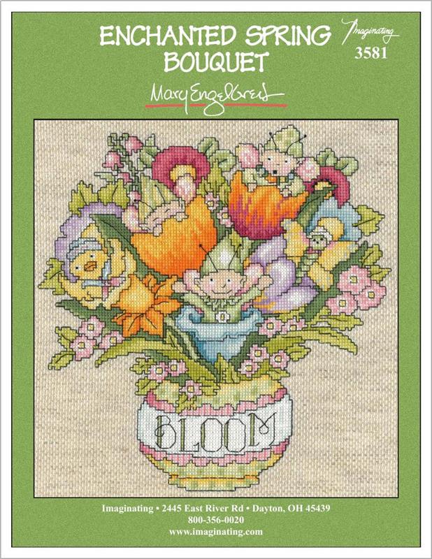 Enchanted Spring Bouquet Counted Cross Stitch Leaflet