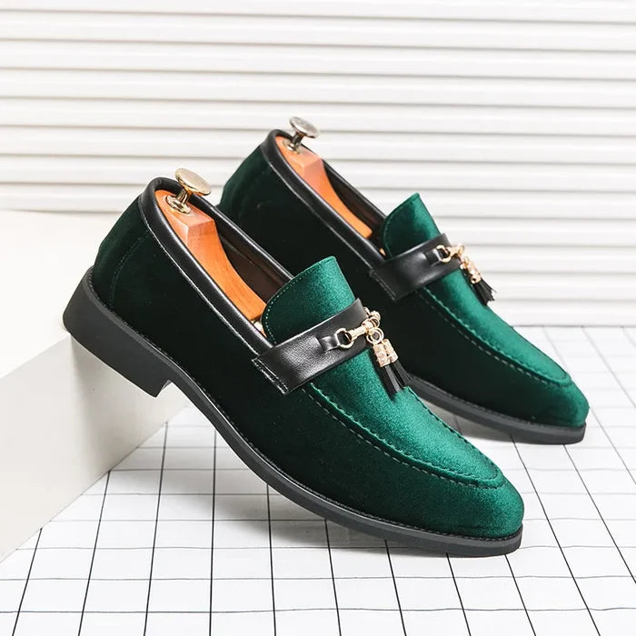 Enzo Silvestri Slip-On Leather Loafers