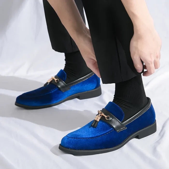 Enzo Silvestri Slip-On Leather Loafers