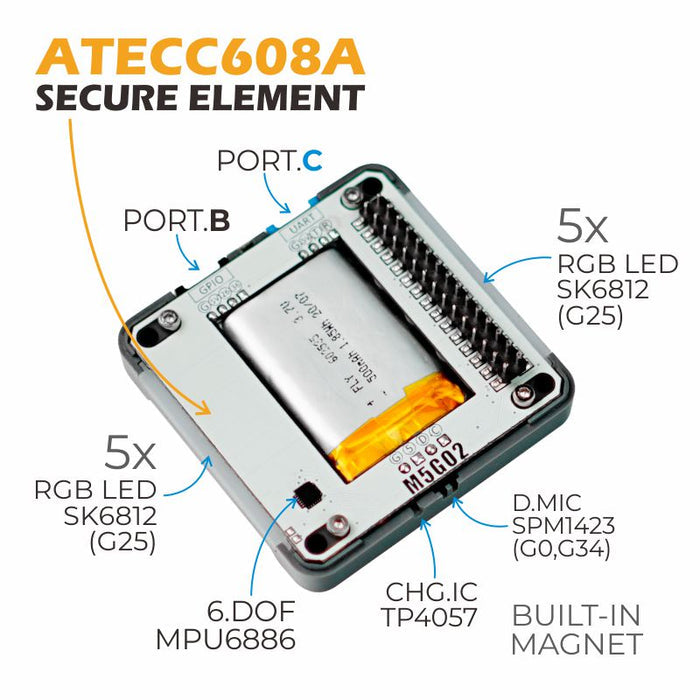 M5Stack Core2 ESP32 IoT Development Kit for AWS IoT EduKit - m5stack-store