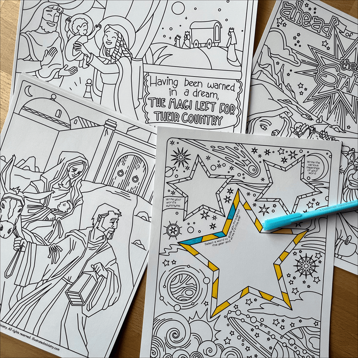 Epiphany Coloring Pages
