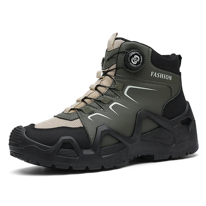 Étienne Men’s Black Motorcycle Ankle Boots
