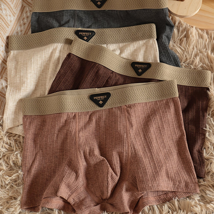 Ettore Basile  Breathable Cotton Boxer Briefs (4-Pack)