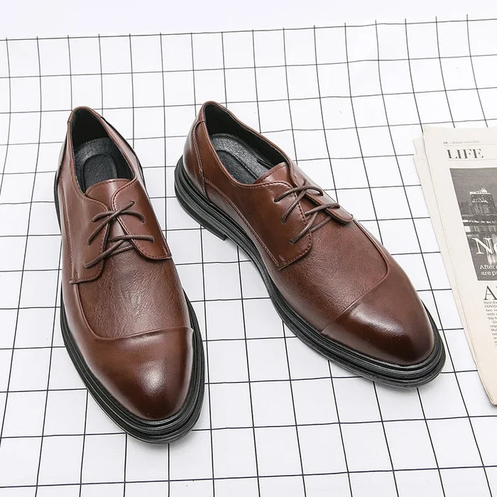 Ettore Rossi Leather Brogue Derbys