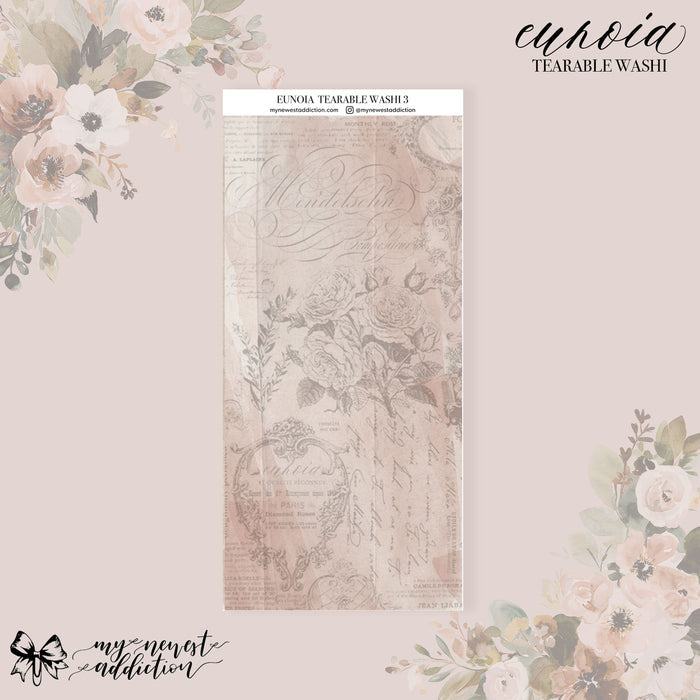 Eunoia Tearable Washi