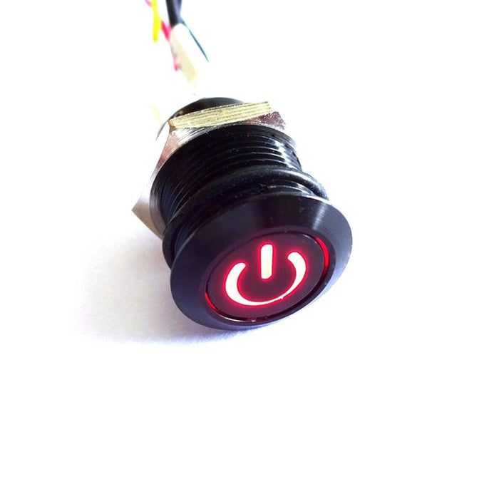 External Illuminated Pushbutton for RemotePi [Discontinued] by RemotePi - The Pi Hut