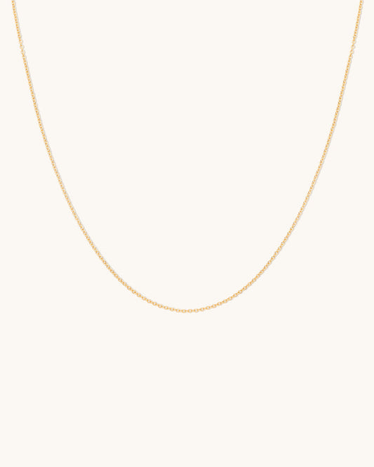 Extra Fine Cable Chain Necklace