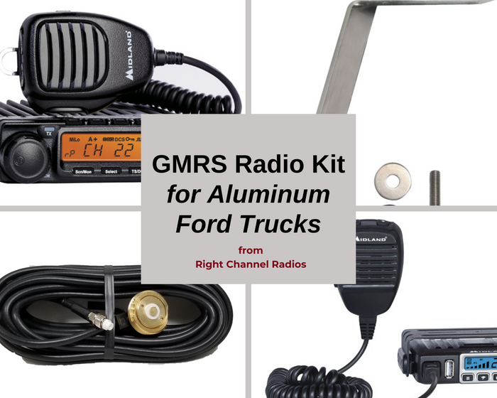 F150, F250 & F350 Ford Truck GMRS Radio Kit | Right Channel Radios