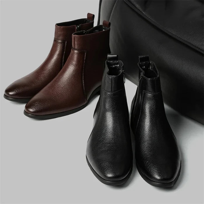 Fabio Moreschi Leather Chelsea Boots