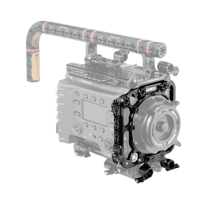 A00215 Faceplate Cage 15mm Dual Rod Clamp