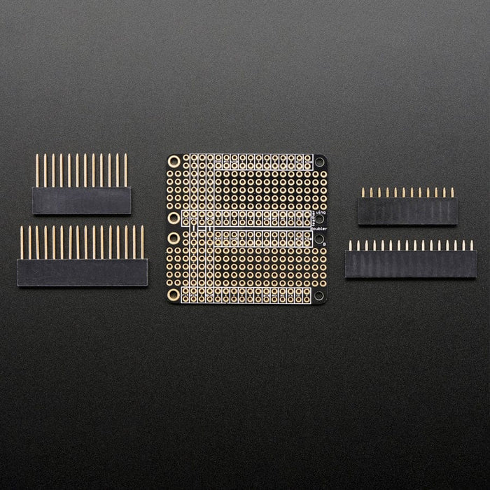 FeatherWing Doubler - Prototyping Add-on For All Feather Boards by Adafruit - The Pi Hut