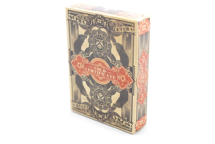 Federal 52 Gold Certificate Playing Cards by Kings Wild Project
