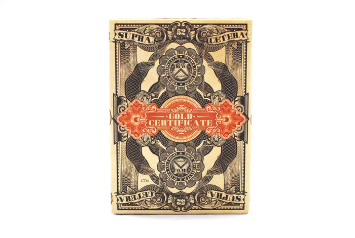 Federal 52 Gold Certificate Playing Cards by Kings Wild Project