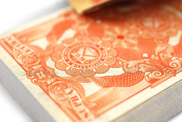Federal 52 Gold Certificate Playing Cards by Kings Wild Project