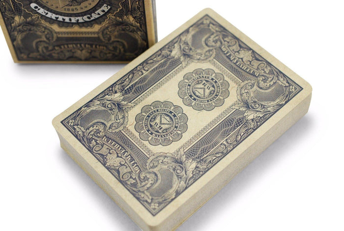 Federal 52 Silver Certificate Playing Cards by Kings Wild Project