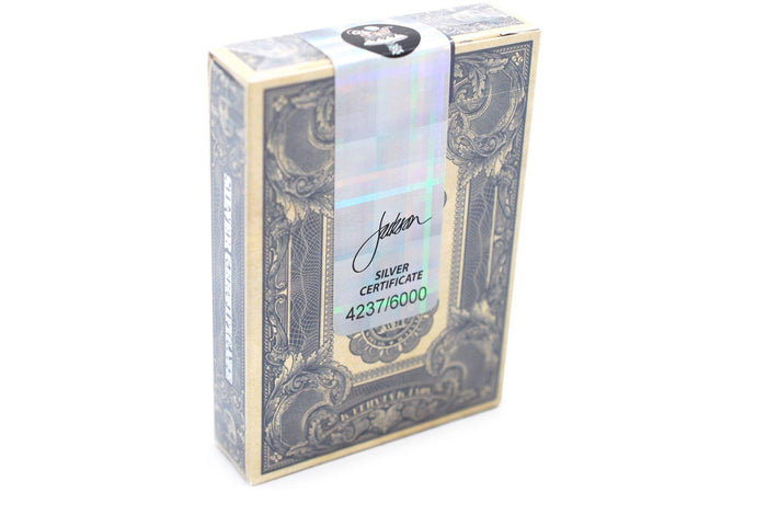 Federal 52 Silver Certificate Playing Cards by Kings Wild Project