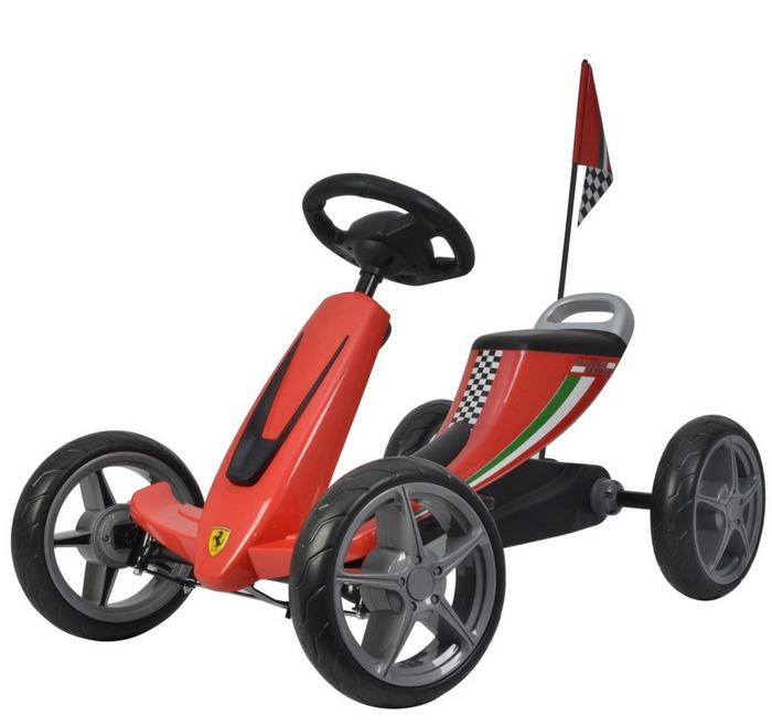 Ferrari Pedal GoKart Red Medium