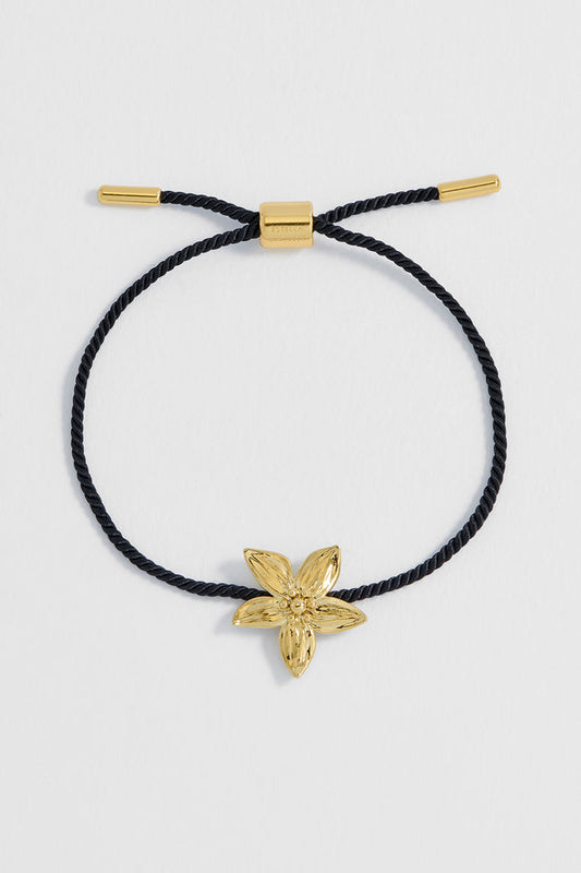 Flower Cord Bracelet