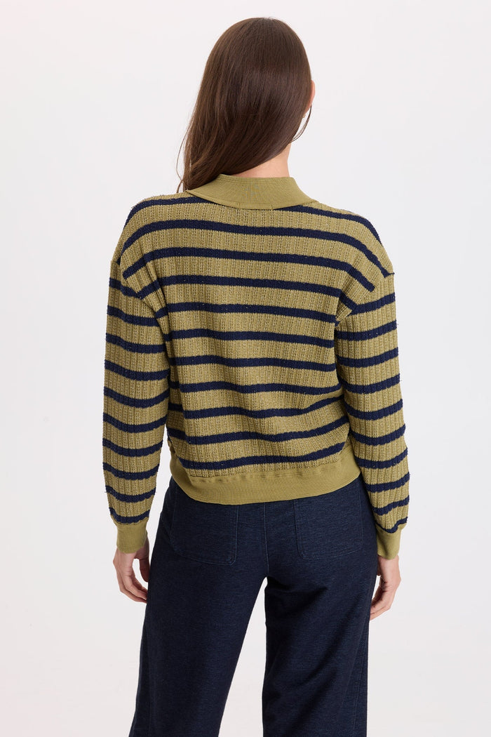 Wearables Fonz Stripe V-Neck Top
