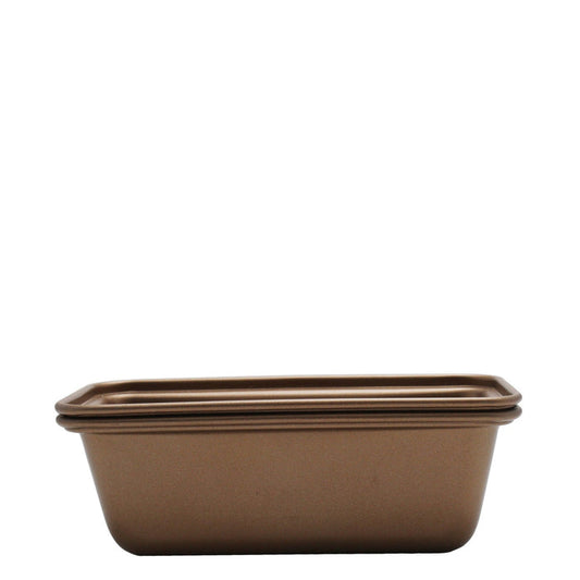 Food Network 2pc Mini Loaf - Rose Gold