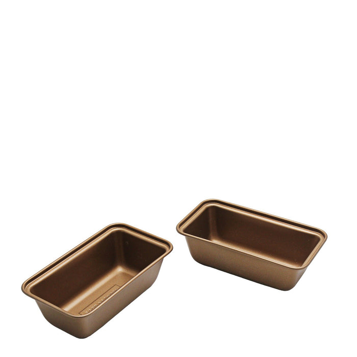 Food Network 2pc Mini Loaf - Rose Gold