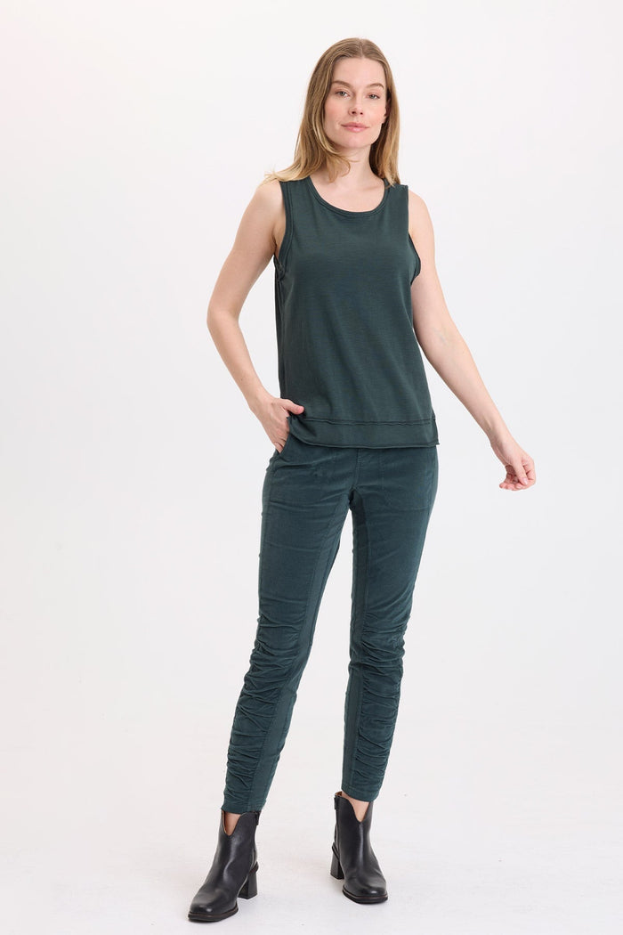 Wearables Fosca Jersey Tiered Hem Tank
