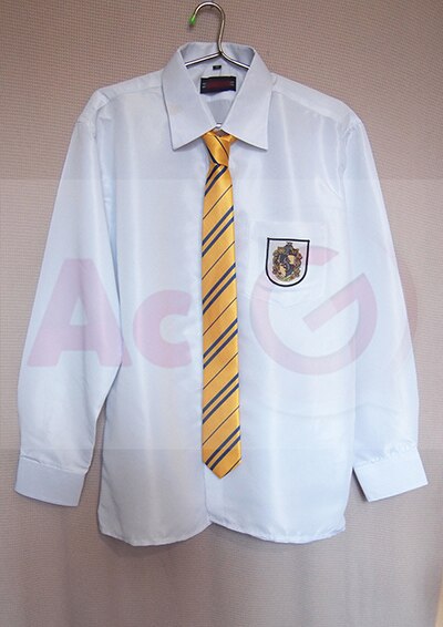 Huff shirt with tie / S / Adult size