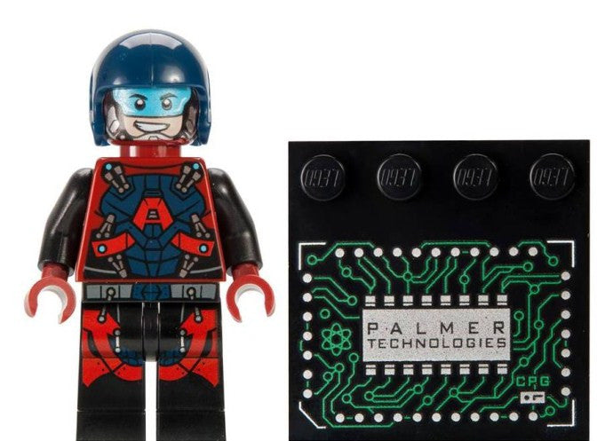Lego Ray Palmer Atom Super Heroes minifigure frame - Comic Con special edition - Lego Minifigures Frame Display - 3