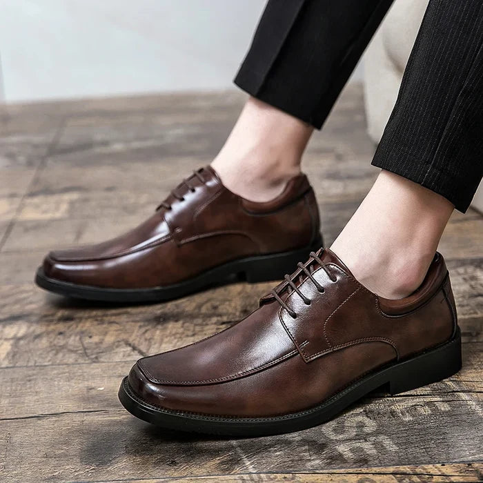 Franco Bertolli Leather Derby Shoes