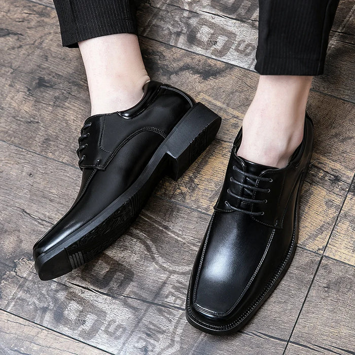 Franco Bertolli Leather Derby Shoes