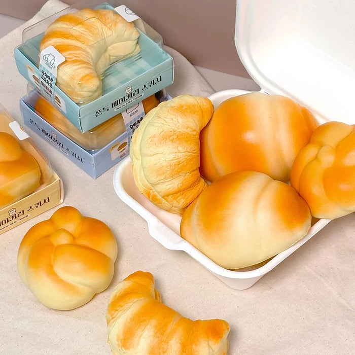Fresh Bakery Bread 4 Inch Slow Rise Squishy Toy - Assorted Styles