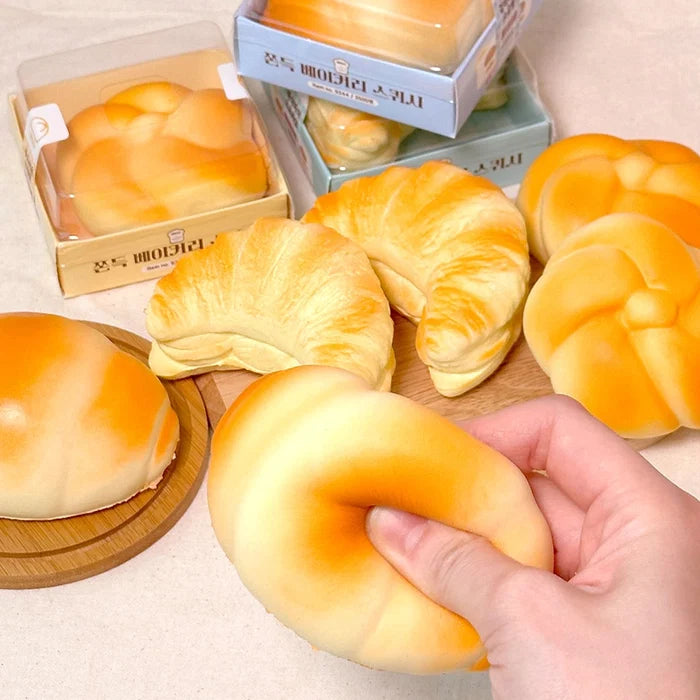 Fresh Bakery Bread 4 Inch Slow Rise Squishy Toy - Assorted Styles