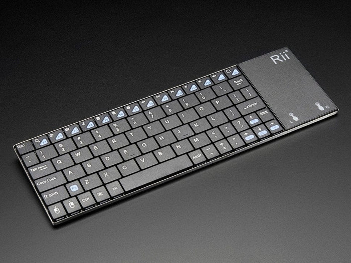 Full Size Wireless Keyboard with Trackpad by The Pi Hut - The Pi Hut