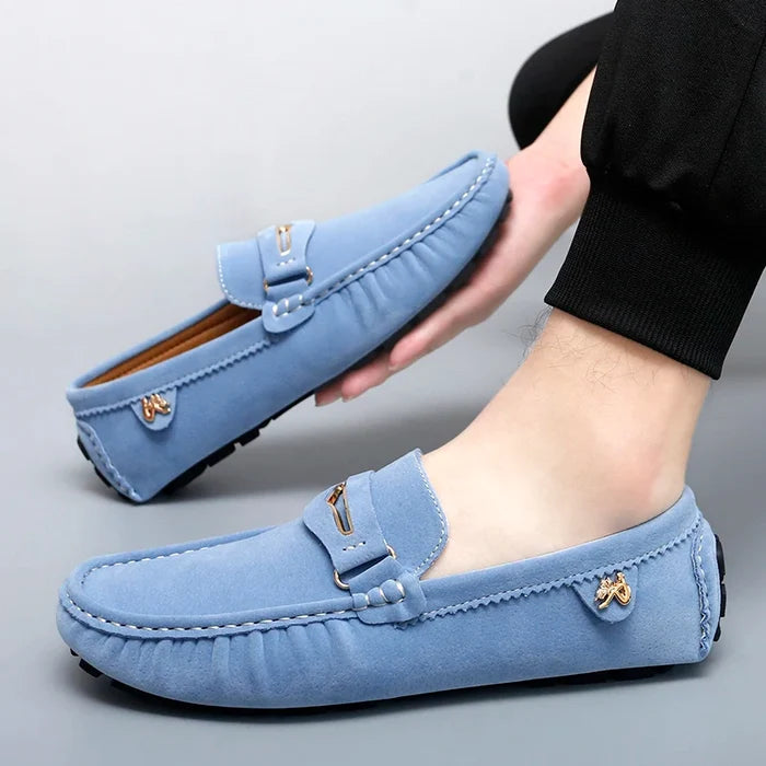 Gabin Morestel Men’s Slip-On Driving Loafer