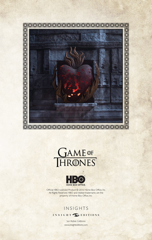 Game of Thrones: Valar Morghulis Hardcover Ruled Journal