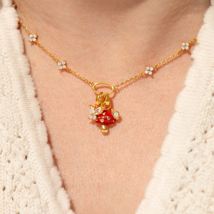 Garden Girl Charm Necklace