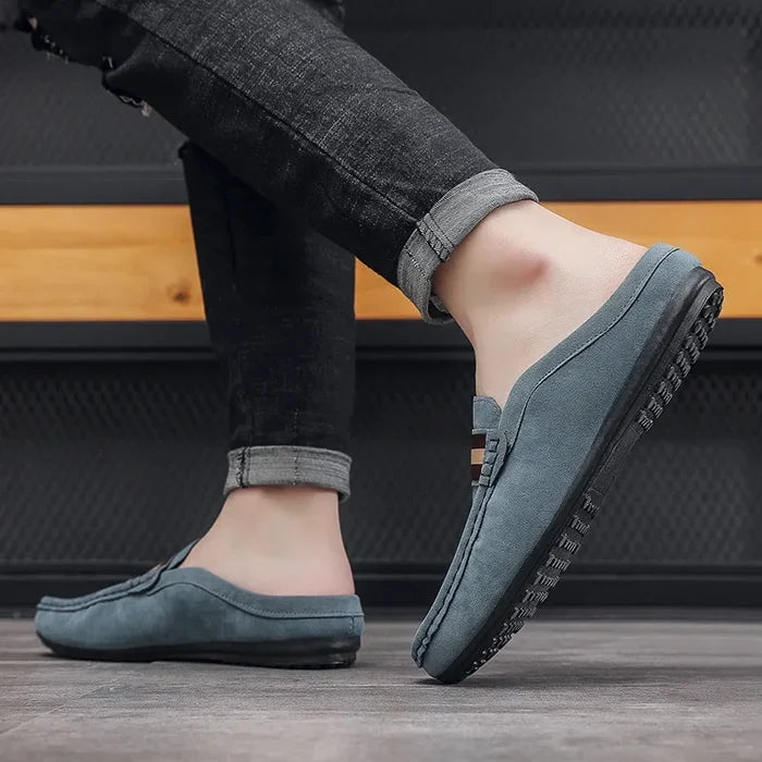 Gaspard Bellucci Suede Slip-On Loafers