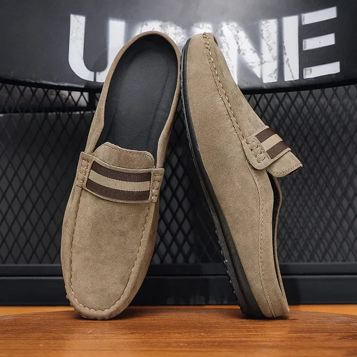 Gaspard Bellucci Suede Slip-On Loafers